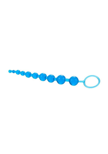 X 10 Anal Beads - Blue