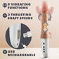 Realistic thrusting and vibrating dildo with remote control, warming feature, and hands-free suction cup base. 
Keywords: realistic dildo, thrusting dildo, vibrating dildo, remote control sex toy, platinum-cured silicone, warming dildo, suction cup dildo, USB rechargeable dildo, 7-inch dildo, body-safe sex toy, advanced stimulation, thrusting and gyrating dildo