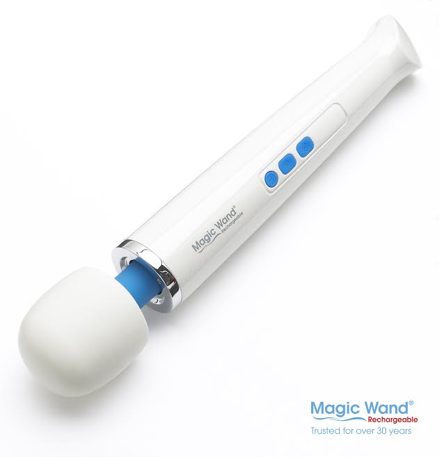 Magic Wand Rechargeable cordless massager with a soft silicone head, flexible neck, four speeds, and deep vibrations, delivering up to 6,300 RPM.

Magic Wand Rechargeable, cordless Magic Wand, Hitachi wand, rechargeable massager, 6,300 RPM massager, silicone head massage wand, four-speed massager, iconic Magic Wand, powerful massage wand, plug-and-play vibrator, Magic Wand with vibration patterns.